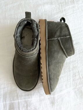 Olive Green Ultra Mini Uggs